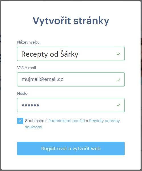 Založení blogu zdarma je otázkou 5 minut.