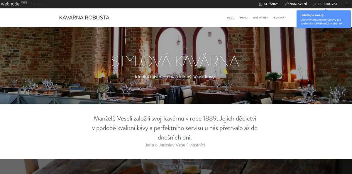 šablony na web zdarma.