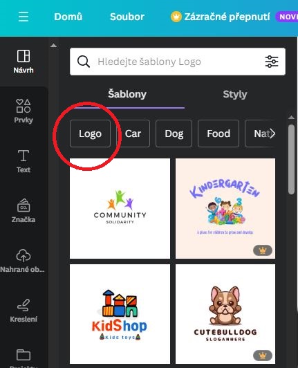 jak vytvořit LOGO online zdarma. Online vytvoření loga zdarma.