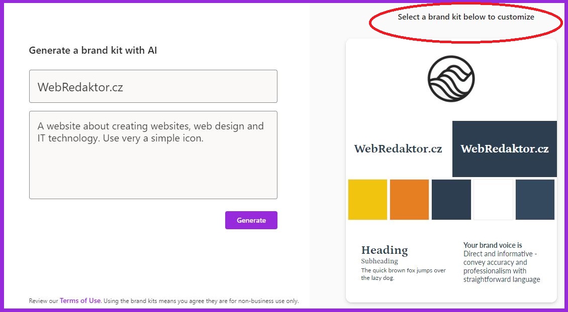 Tvorba vlastního LOGA online. program na tvorbu loga zdarma.