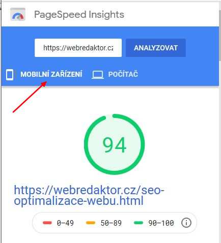 SEO optimalizace návod: jedním z nejdůležitějších kritérií je rychlost načítání stránky.